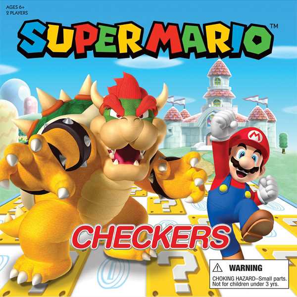 Checkers: Super Mario VS Bowser