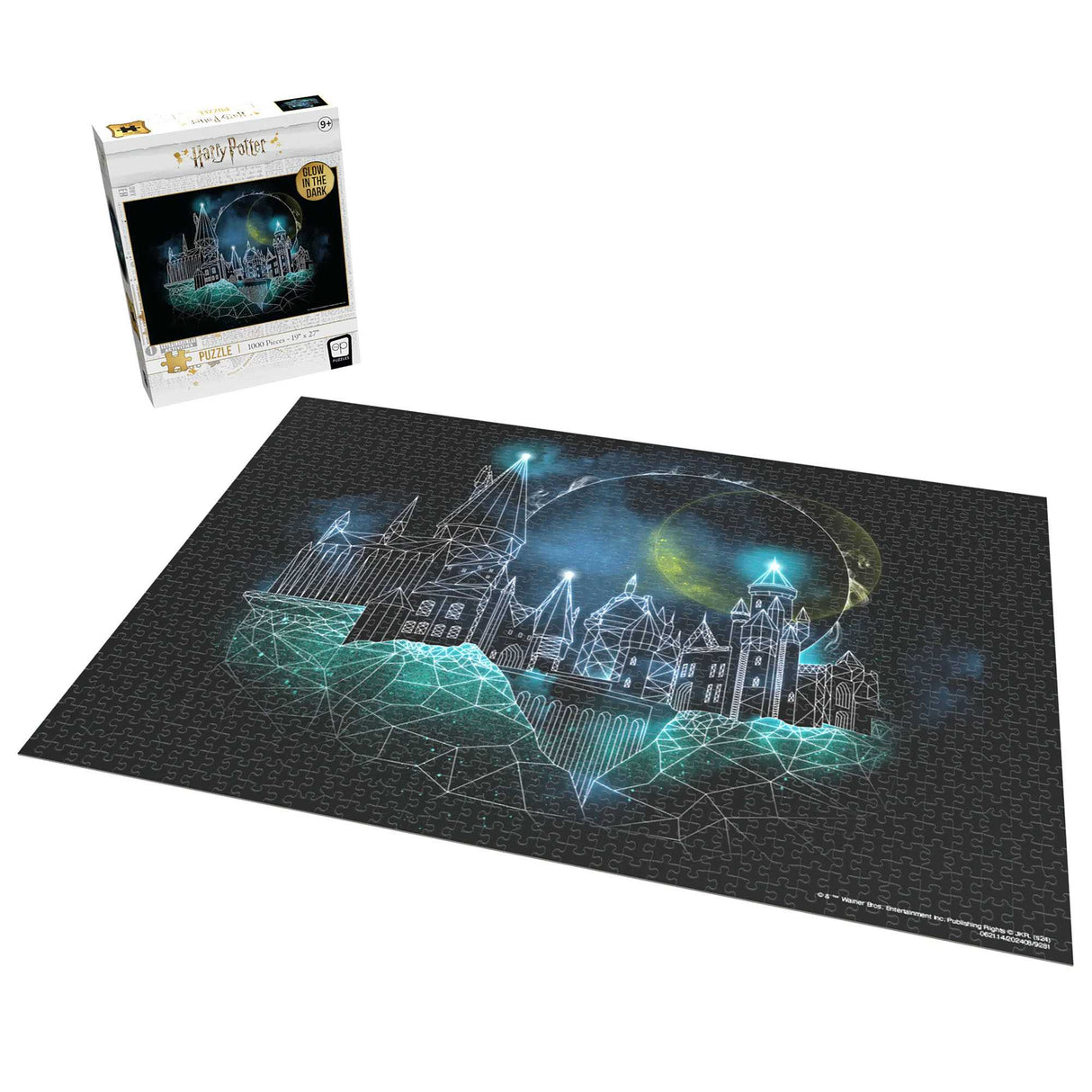 Harry Potter Magic of Hogwarts Glow Puzzle