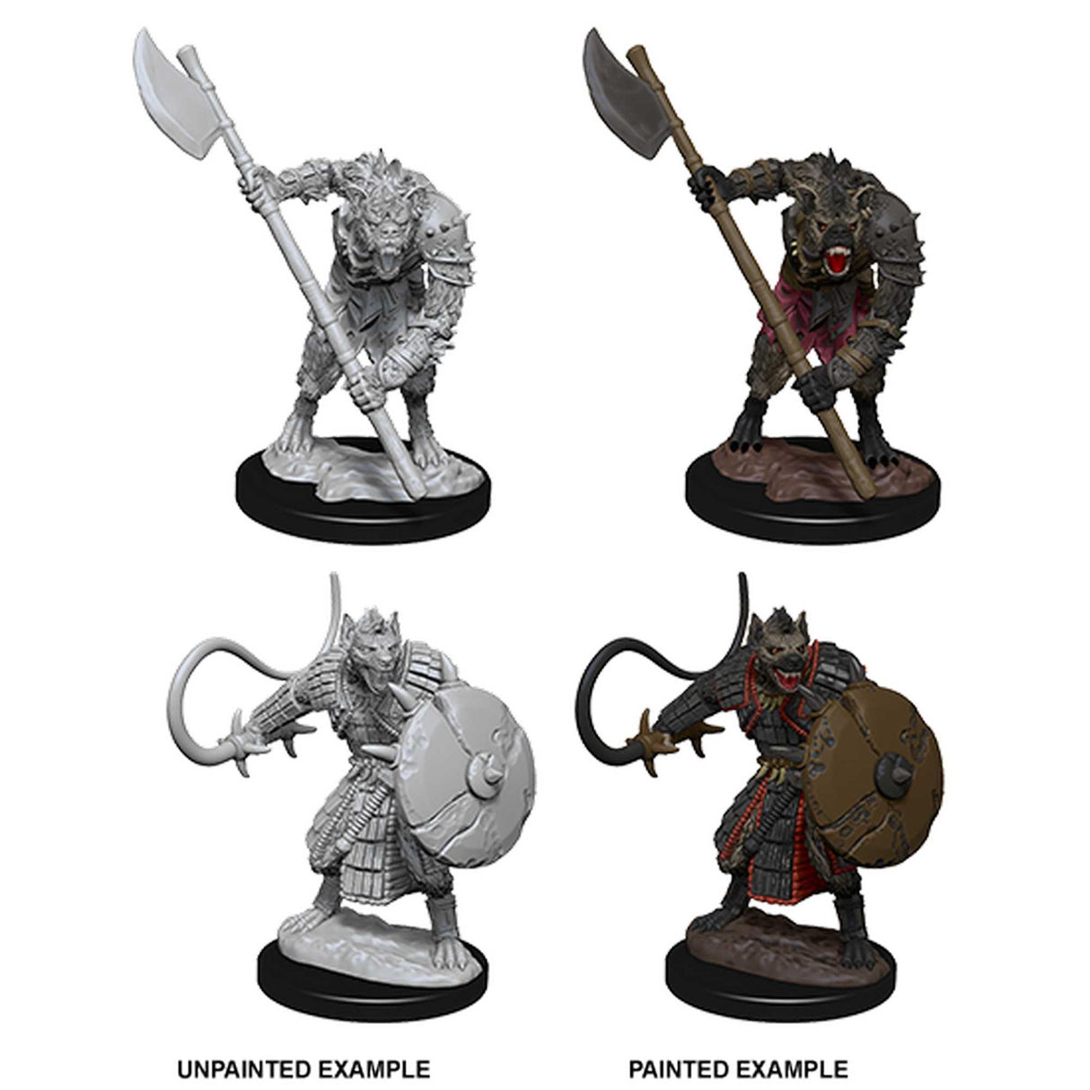 Pathfinder Deep Cuts Unpainted Miniatures: Gnolls