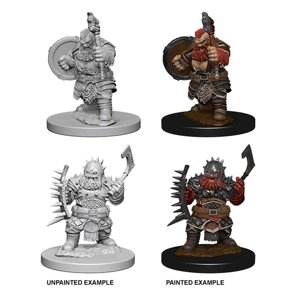 Pathfinder Deep Cuts Unpainted Miniatures: Dwarf Male Barbarian