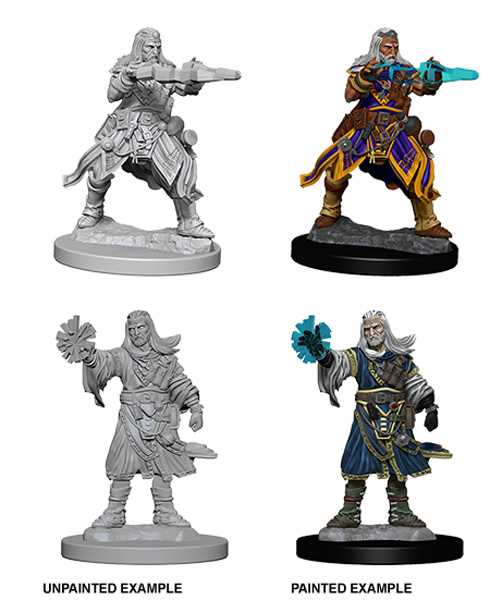 Pathfinder Deep Cuts Unpainted Miniatures: Male Human Wizard