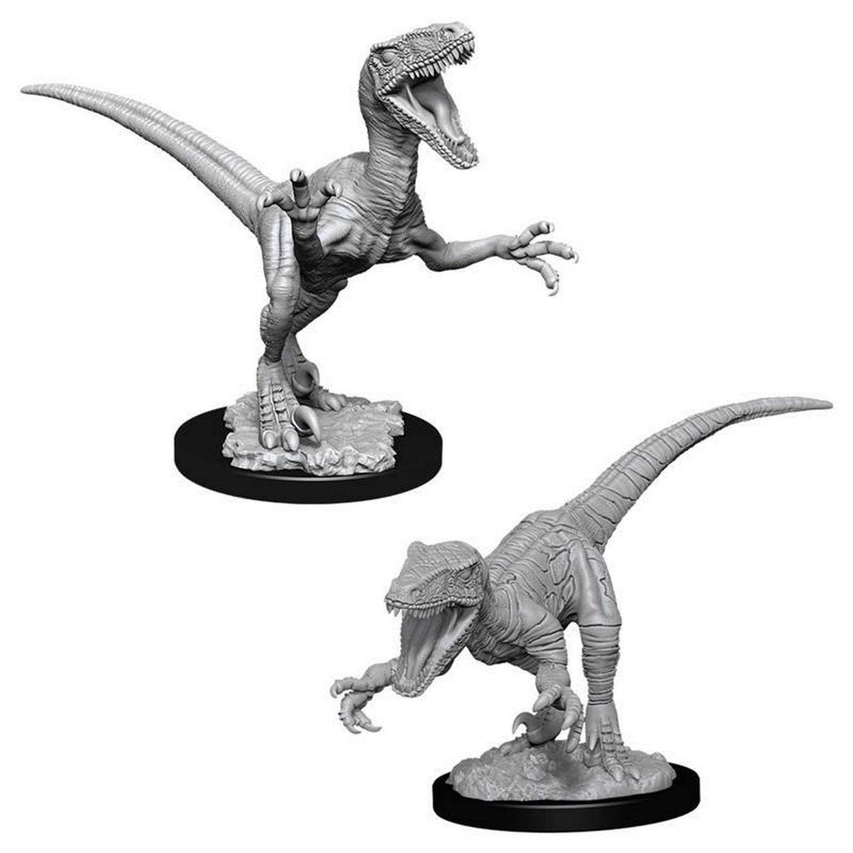 Raptors (PACK OF 6): WizKids Deep Cuts Unpainted Miniatures (W11)