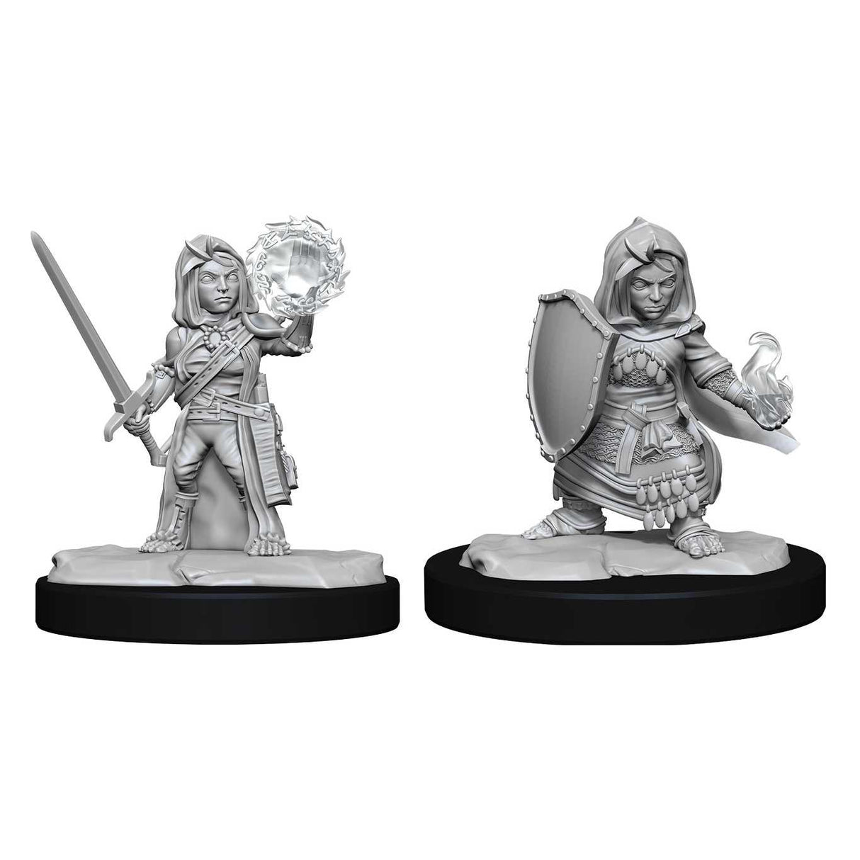 Pathfinder Deepcuts: Halfling Cleric Female