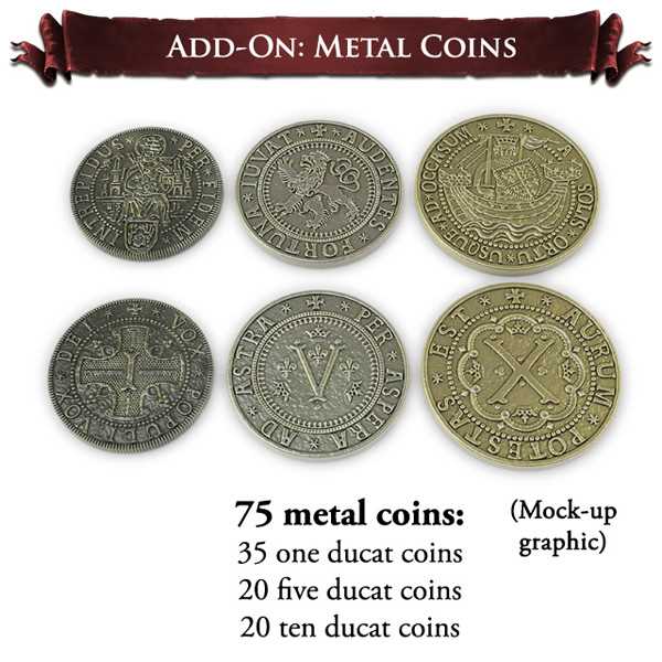 Europa Universalis: The Price of Power - Metal Coin Set