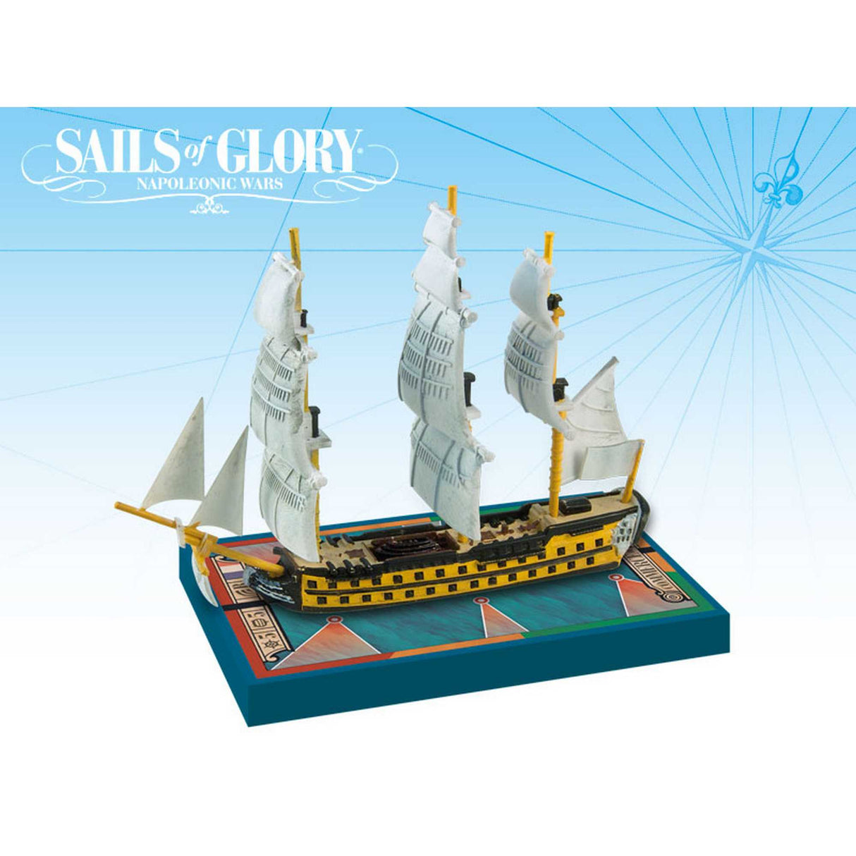 Sails of Glory Ship Pack: Commerce De Bordeaux 1785 / Duguay-Trouin 1788