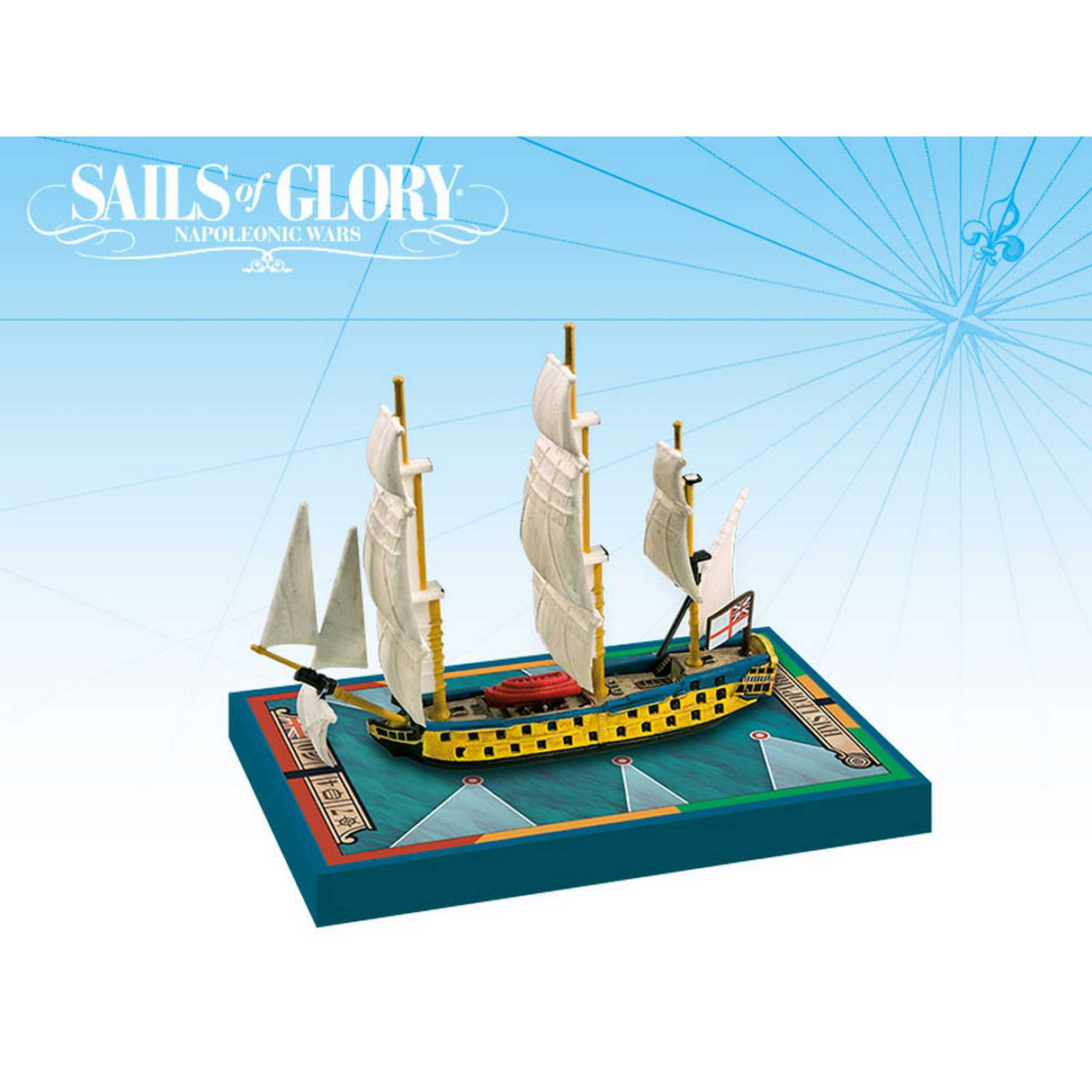 Sails of Glory Ship Pack: HMS Leopard 1790 / HMS Isis 1774