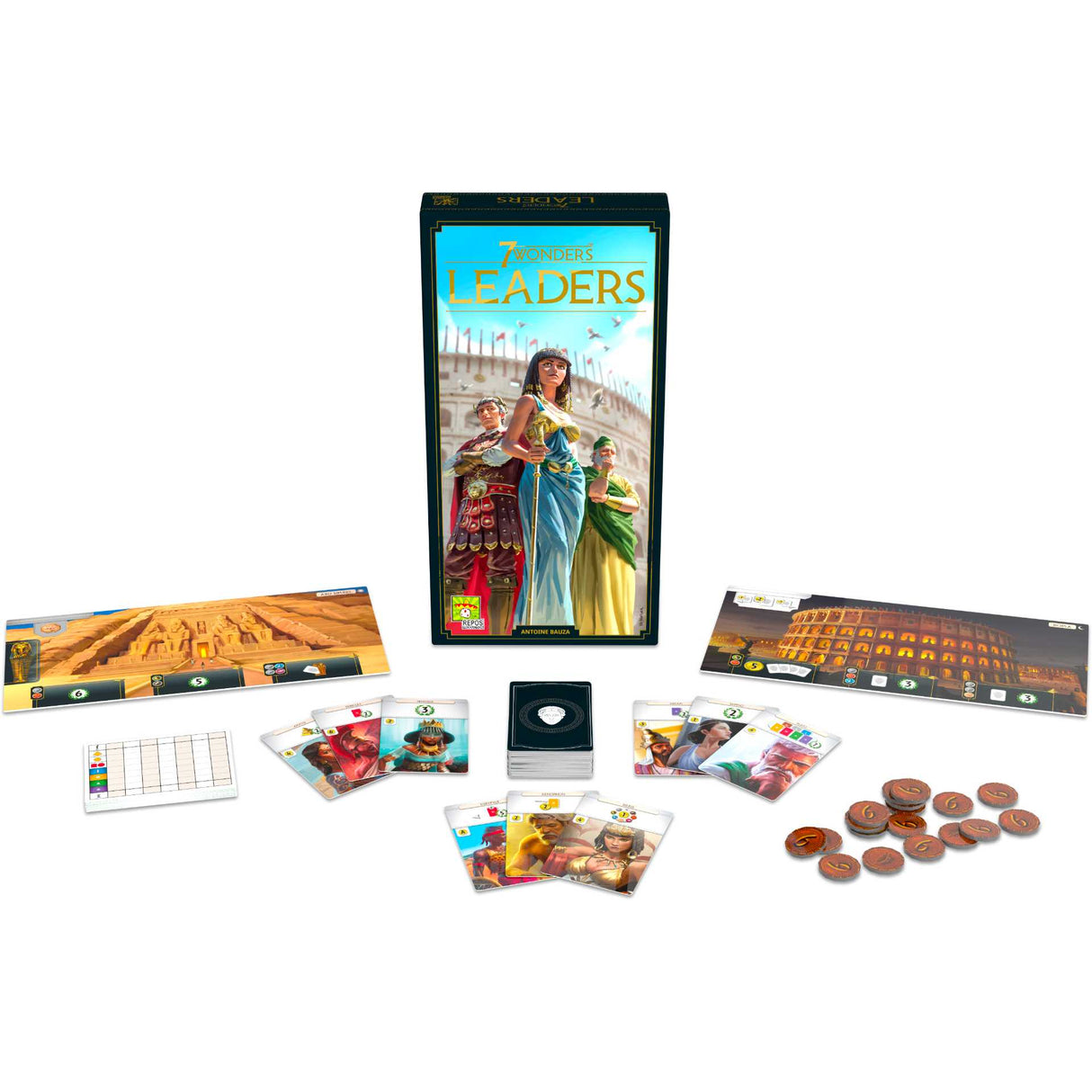 7 Wonders 2nd Ed: Leaders Expansion