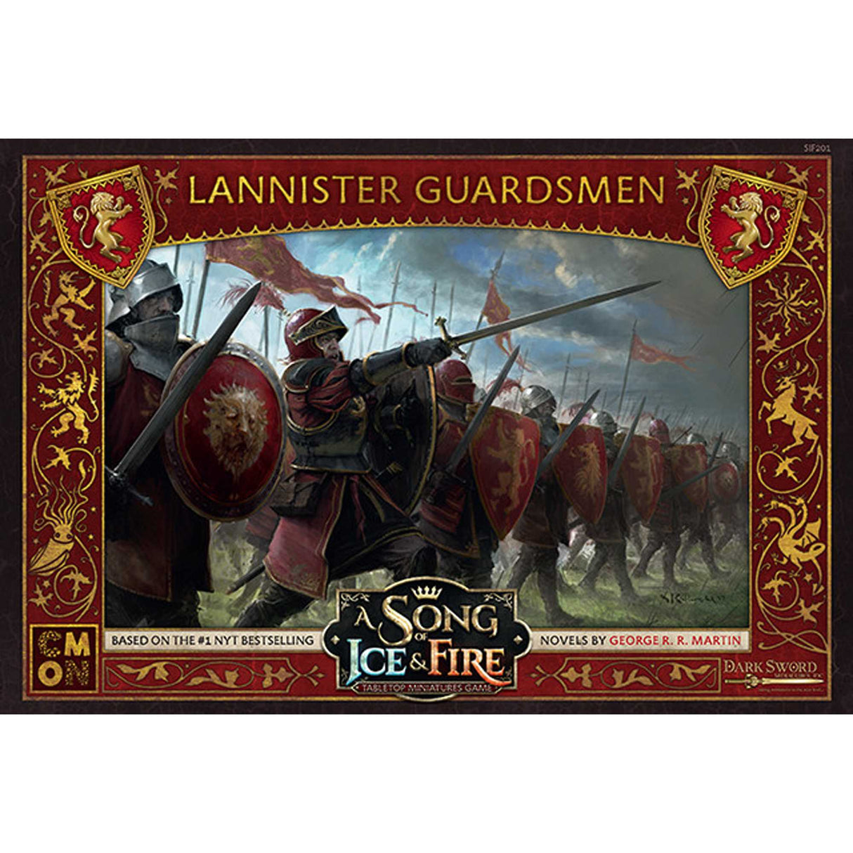 A Song of Ice & Fire: Tabletop Miniatures Game - Lannister Guards