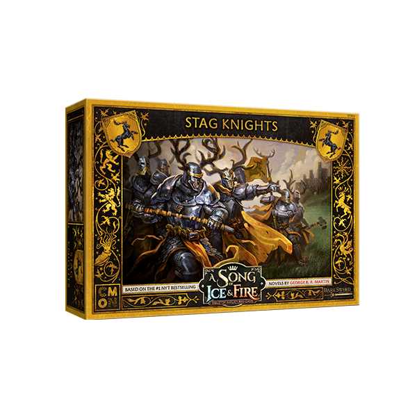 A Song of Ice & Fire: Tabletop Miniatures Game - Baratheon Stag Knight ...