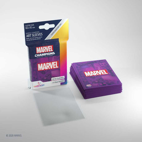 Marvel Champions Art Sleeves- Marvel Purple (50 ct.)