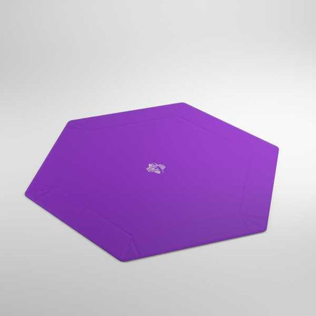 Magnetic Dice Tray Hexagonal: Black/Purple