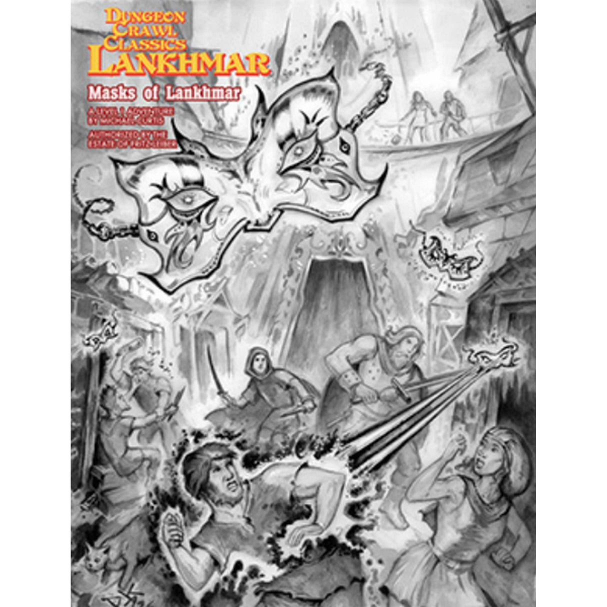 Lankhmar Masks of Lankhmar: Dungeon Crawl Classics RPG