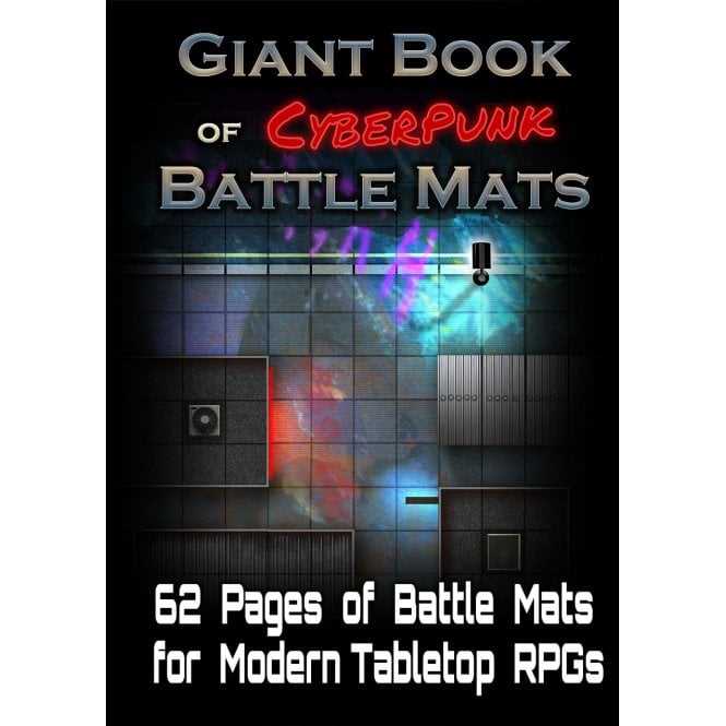 The Giant Book of Cyberpunk Battle Mats